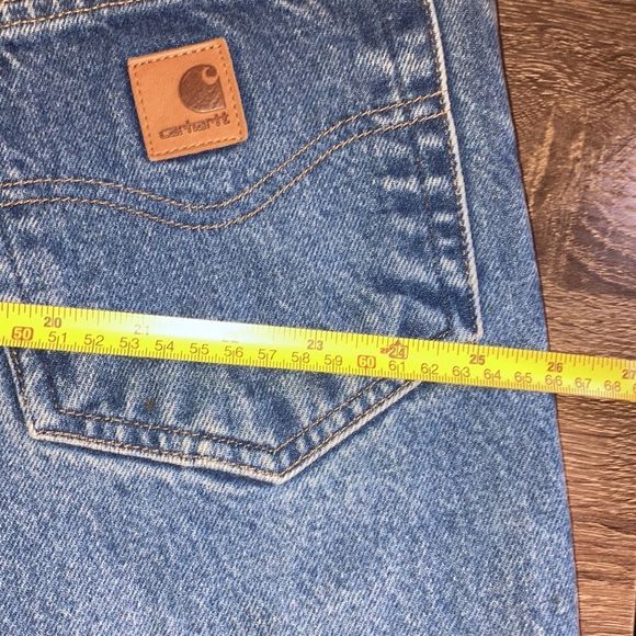 Vtg Mens Carhartt Relaxed Fit Blue Jeans Size 42x34 - Picture 14 of 14